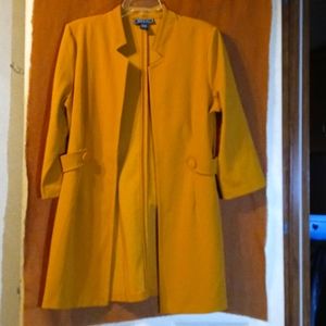 NYCC dark mustard blazer